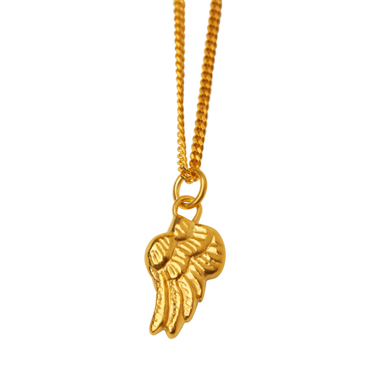 VH x FACETASM NECKLACE WITH WING PENDANT - Goldplated