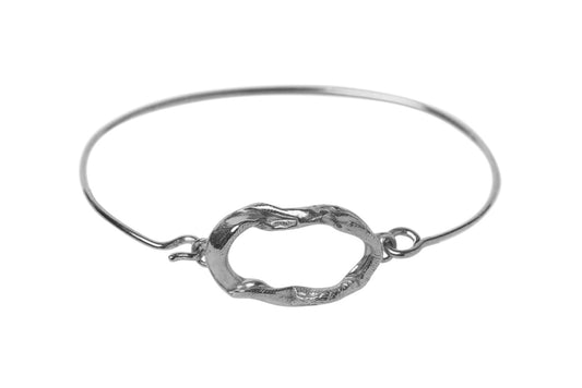 DRIP BANGLE - silver