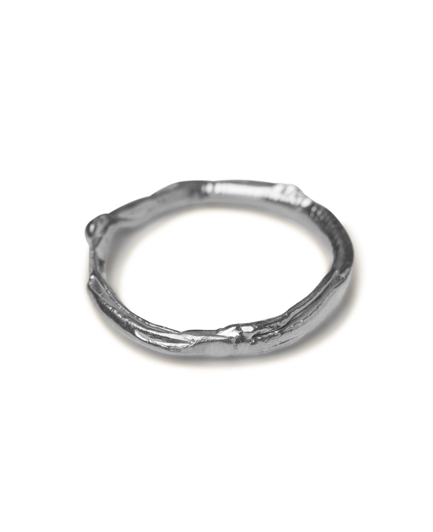 DRIP RING STACKABLE - silver