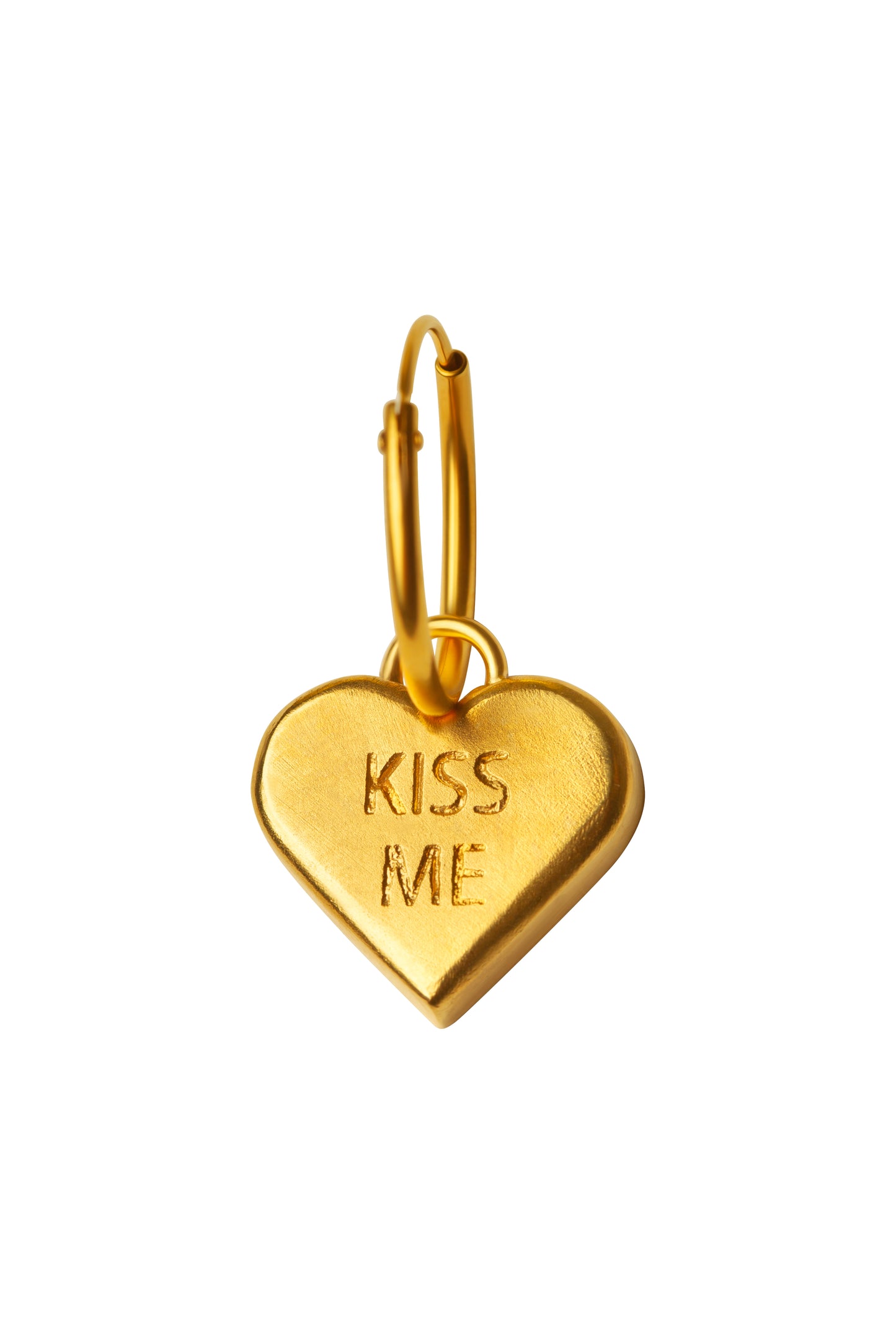 VH x FACETASM EARRING WITH SWEETHEART - Goldplated