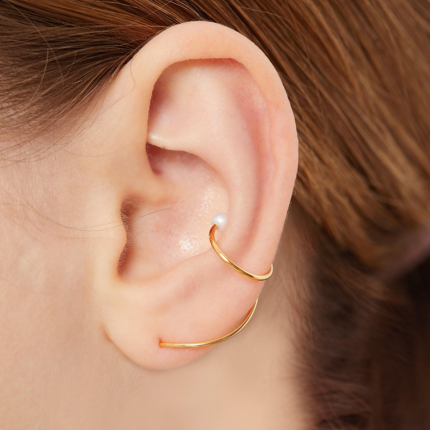 IRIS EARRING curl - Vibe Harsløf Jewelry