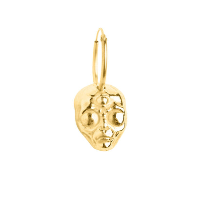 ALIEN EARRING Gold - Vibe Harsløf Jewelry